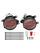 Auto Light Lediving Fog Drl Pink Edition 90 mm 6000K para OSRAM