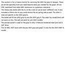 Verktygsuppsättning för spjällkassett Fox Grip SL - För underhåll/omvandling av Grip SL 2025