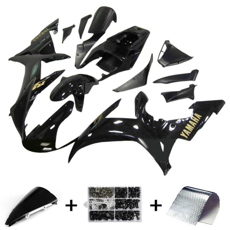 2002-2003 Yamaha YZF 1000 R1 injeksjonskinnesett kroppsplast ABS