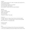 07.2015-01.2019 BMW 7er G11 Limousine 5-Türer Vor-Facelift Schwarz 2 Lamellen Front Nierengrill