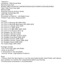 1 Stück LED Tagfahrlicht Nebelscheinwerfer für Citroen C3 Berlingo Peugeot 9802795580