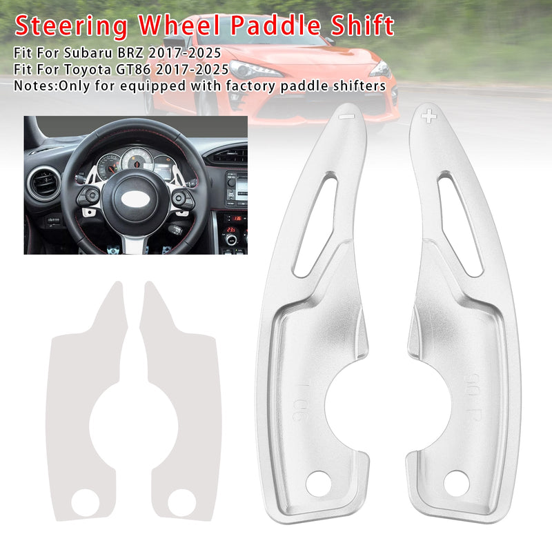 Steering Wheel Paddle Shifter Extension Fit For Subaru Toyota 2017-2025 Aluminium