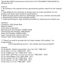 2010-2011 Audi A1 L4 1.4L 1.6L 7-Gang Frontantrieb Fabrikneues Getriebesteuergerät 0AM TCU TCM 0AM927769K DQ200