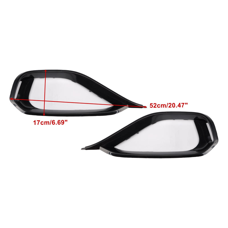 BMW 428i F32 F33 F36 Links &amp; Rechts Nebelscheinwerfer Blende Kühlergrill Frontstoßstange Trim