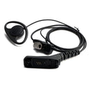 Auriculares con gancho grande tipo 8268-614-D para XPR6350 XiRP8208 DP3401 DGP6150 GP338D