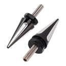 4x Schwarze Spike-Windschutzscheiben-Verkleidungsschrauben für Touring Road Glide FLTR 2015 - 2025