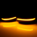 2PCS Tür Flügel Spiegel Anzeige Signal Licht Seite Für VW Passat B7 2010-2015