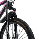 24" Pinnapyörä 24-nopeuksinen maastopyörä aikuisten polkupyörä sininen + pinkki