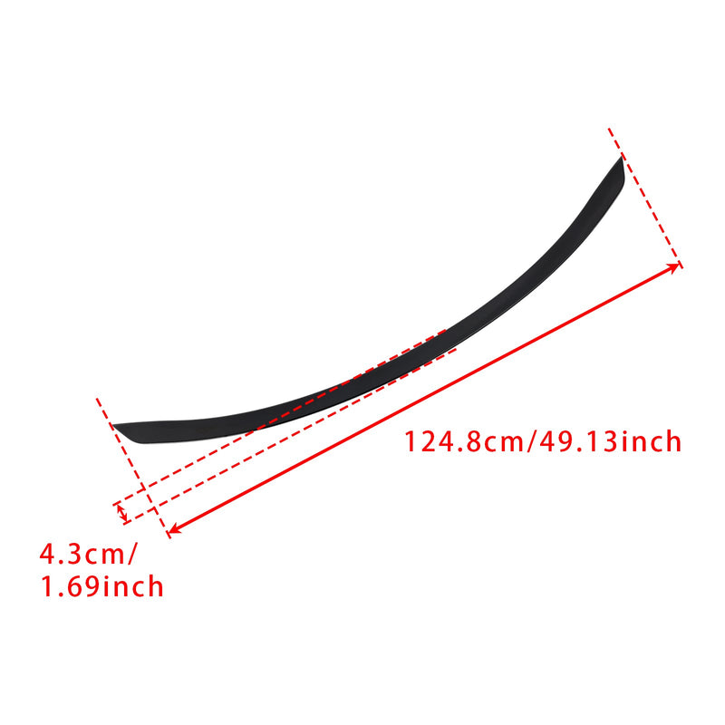 2021+ Mercedes-Benz C-Class W206 AMG C63 S Style Gloss Black Rear Spoiler