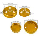 Bremsevæskebeholderlokk gull for Ducati Monster 937 1100 1200 S4R