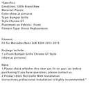 2013–2015 Mercedes Benz GLK X204 GT Kühlergrill, Chrom