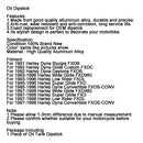 Oliemålepind Brændstofdækselprop Passer til Dyna Wide Glide FXDL 1991-1998 0710-0001