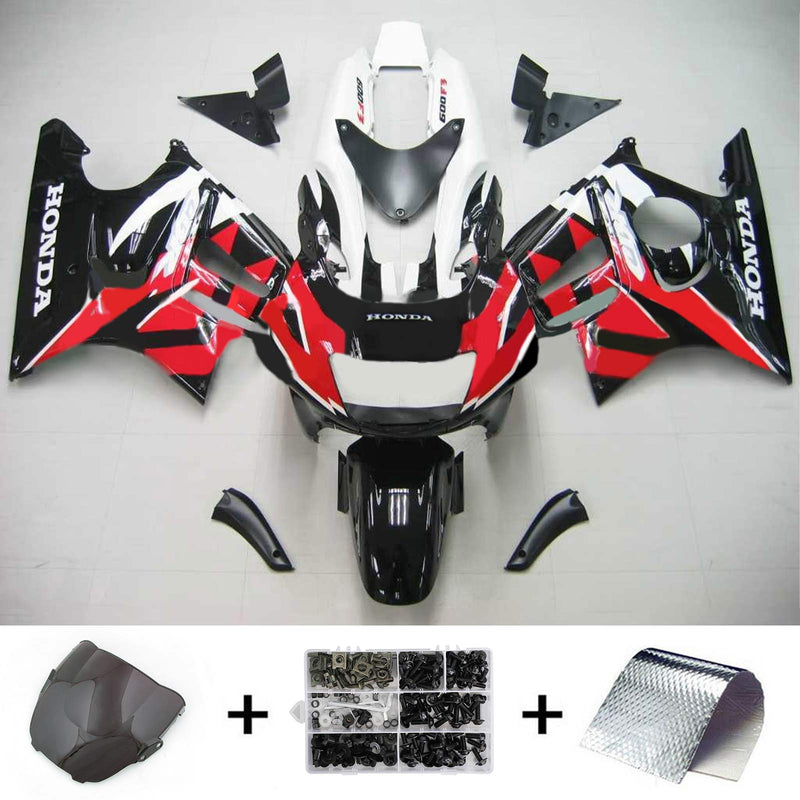 Kit de vendas de injeção Honda CBR600 F3 1997-1998 corpo plástico abs