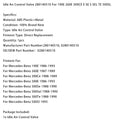 Leerlaufregelventil 280140510 für 190E 260E 300CE E SE S SEL TE 500SL