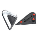 2015-2017 Chrysler 200 vänster + höger sidospegelskydd Fender Hörnlister