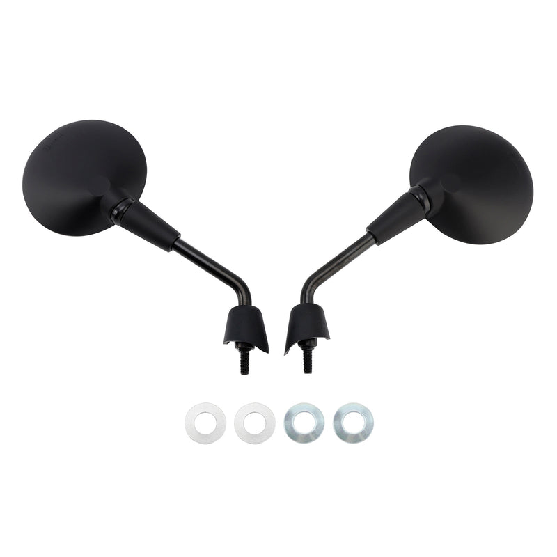 Mirror M8 Shorty left & right Black For Piaggio Vespa Primavera 50 125 150