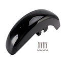 ABS-Kotflügel vorne für Touring Electra Glide Road King 1989-2013, Schwarz