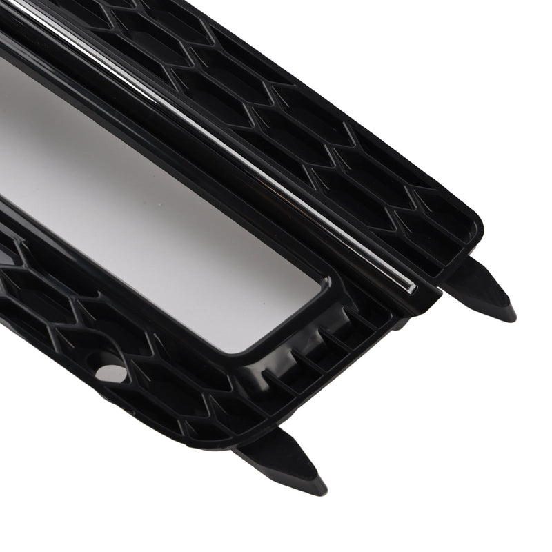 2013–2015 Audi A4 S-Linie S4 2 Stück Stoßstange Nebelscheinwerfer Lampenabdeckung Grill Grille 8K0 807 682M