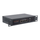 120W Gigabit Ethernet Poe Switch 10/100/1000M Port adaptivní Plug & Play 4 síť