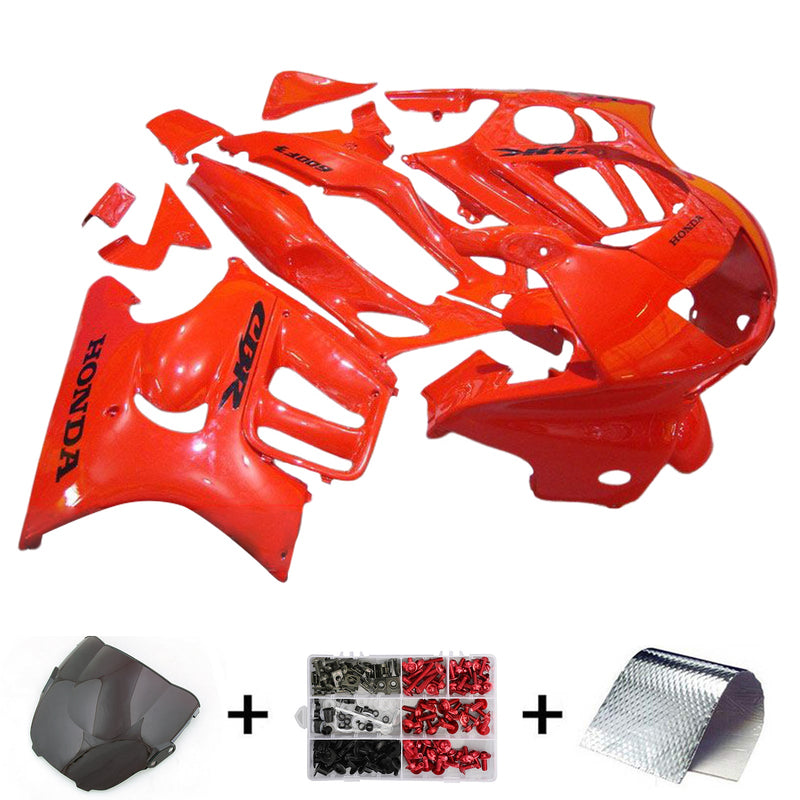 1997-1998 Honda CBR600 F3 insprutningsskyddssats kropp plast ABS