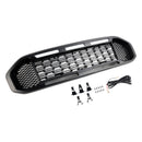 Černá mřížka předního nárazníku pro Ford Ranger T8 2019-2023 W/LED světlo