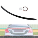 Heckspoiler in Hochglanzschwarz für Mercedes E-Klasse W213 (16-20) E63S im AMG-Stil