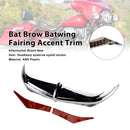 Bat Brow Batwing Fairing Trim for Electra Street Glides Trikes 96-13