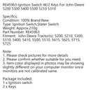 RE45963 Tændingskontakt til John Deere traktor 5200 5210 5300 5310 5400 5500