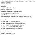 Front Bumper Fog Light Lamp Cover Bezel For Mini Cooper R55 R56 R57 R58 R59
