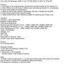 Módulos de LED para luz de carro LW5B 21122 12V 6W GEN3 16-2 pinos para PHILIPS