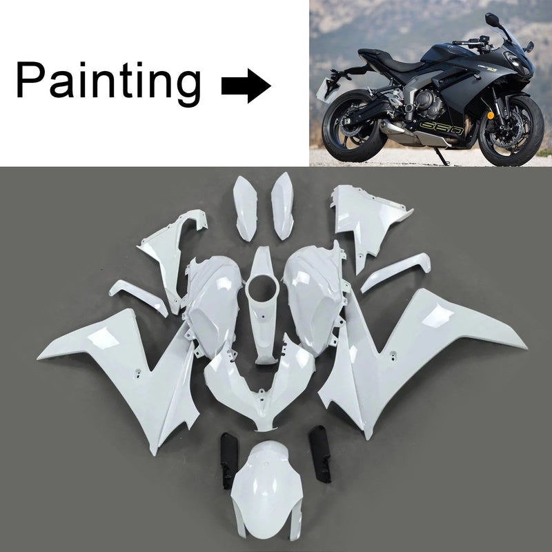 2024-2025 Triumph Daytona 660 Injection Fairing Set Body Plastic ABS