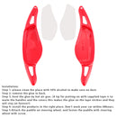 Lenkrad-Schaltwippen-Erweiterungen für BMW G05 X5 F95 X5M G07 X7 G22 Rot