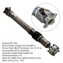 2007–2011 Jeep Wrangler 3,8 L 4WD Front Drive -akselin kardaanin akseli 52753319ac