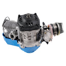 49cc komplett motor for Mini Moto, Pocket ATV, Quad, Buggy, Dirt Bike, Pit Bike, Blue