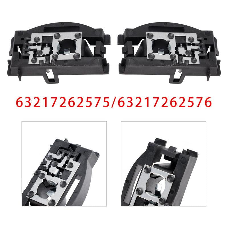 2008–2013 BMW X5 E70 links + rechts hinten Kofferraumdeckel Rücklicht Lampenfassung Sockel 63217262575 63217262576