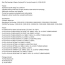 Hauptpleuellager und Kurbelwelle für Hyundai Sonata 2.4L 21020-2G100