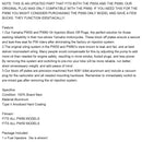 YAMAHA PW50 PW80 ALLE MODELLER Olieindsprøjtningspumpe Delete Block Off Plug Sort