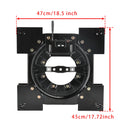2007–2018 Mercedes Sprinter / VW Crafter Sitzdrehgestell mit drehbarem Fuß