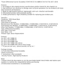 Vorderachsdifferentialträger für BMW X3 (2011–2017) Teilenummer: 31507578153, 31508635863