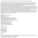 Rolling Library Sliding Ladder Hardware Kit med broms 3,3 ft rund rör