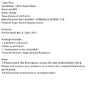 2005–2011 Audi A6 C6 Beige Console Central ARM Bacrest Cover Bar 4F0864245