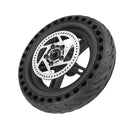 87mm para m365/1s/lite 8.5 "pneu de scooter da roda traseira de borracha sólida + cubo + disco de freio a disco