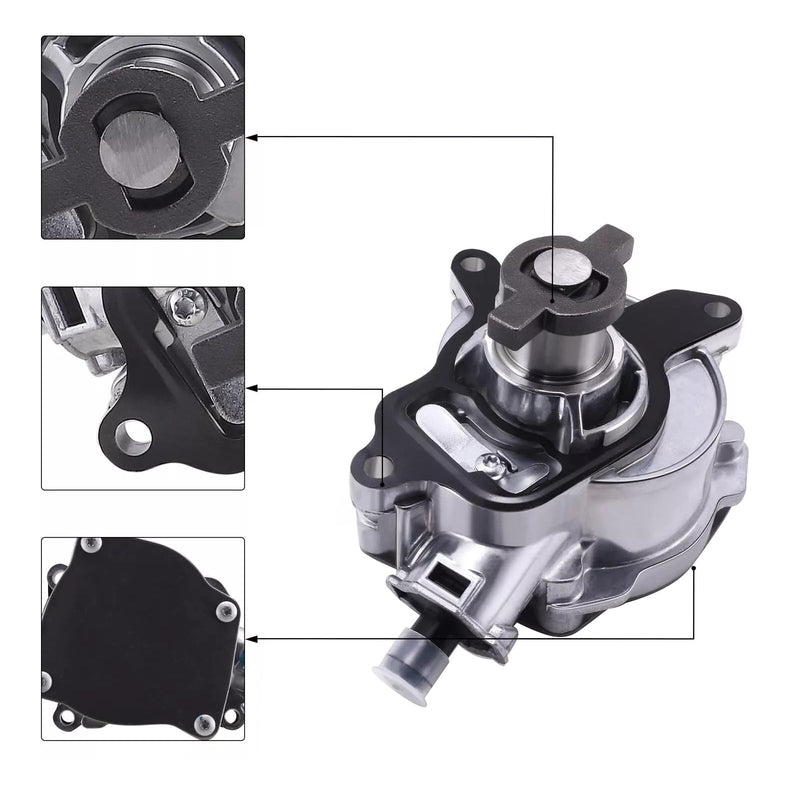 2006-2007 Volkswagen Rabbit 2,5L 5 Cylindrig M/T 2,5 Hatchback Vakuumpump 07K145100H 904-817