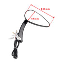 1990-2021 Sportster 883 1200 Schwarze Custom Dynamics LED-Blinkerspiegel