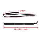 1987-1996 Ford Bronco Window Sweep 4PCS Door Window Seal Belt Weatherstrip+2PCS Seal Kit
