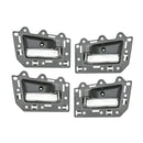 4 Stück Türgriffe innen, verchromt, vorne und hinten, für Jeep Grand Cherokee 2005-2011