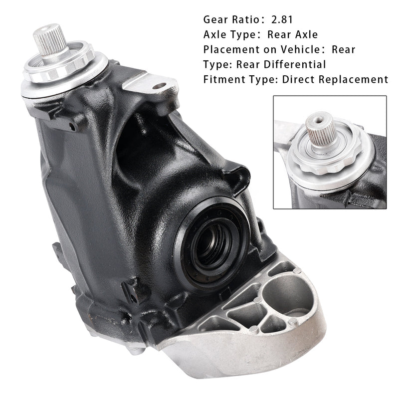 09/2014-10/2018BMW 1 Series F30 LCI Limousine Hinterachsdifferential 33107616972 33107616971 2,81 Verhältnis