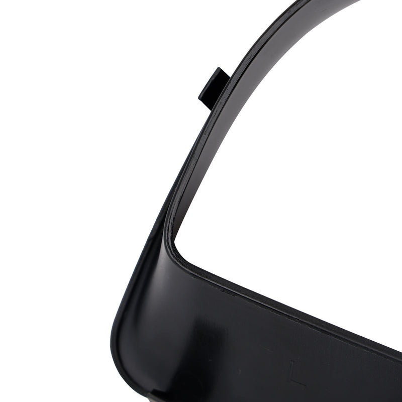 Glänzend schwarzer Frontluftkanalrahmen passend für Mini R55 R56 R57 R58 R59 JCW S 51117255117 51117255119