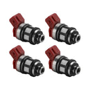 Paquete de 4 inyectores para Nissan D21 XE Pickup 2.4L 93-95 JS40-1 16600-72P00