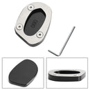 Placa de caballete lateral pie de caballete para Triumph Speed ​​Twin 1200 Thruxton 1200